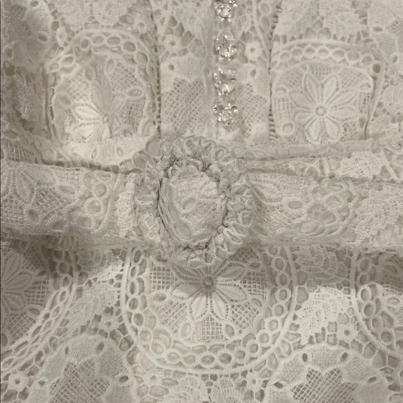 NWT Marlow White Lace Formal Kids Dress size 2/3 years - Picture 5 of 12